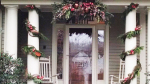Evergreen-door-topper